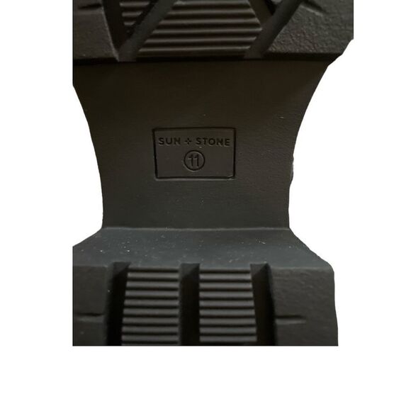 COPY - SUN+STONE Women's Lionell, ankle boots. color black, Size: 11 - Picture 13 of 14